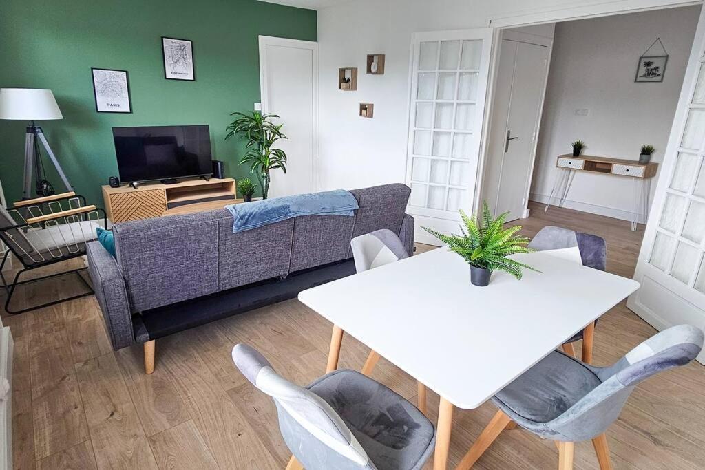 C'Est Chez Maurice! 4 Ch Wifi Balcon Parking Free Apartment Сент Етиен Екстериор снимка